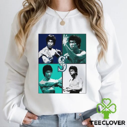 Funny bruce lee night seattle mariners shirt