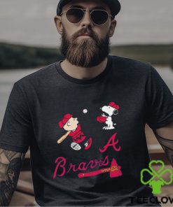 Funny charlie Brown And Snoopy Baseball Atlanta Braves shirt