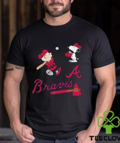 Funny charlie Brown And Snoopy Baseball Atlanta Braves shirt