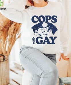 Funny cops are gay LGBT t shirt