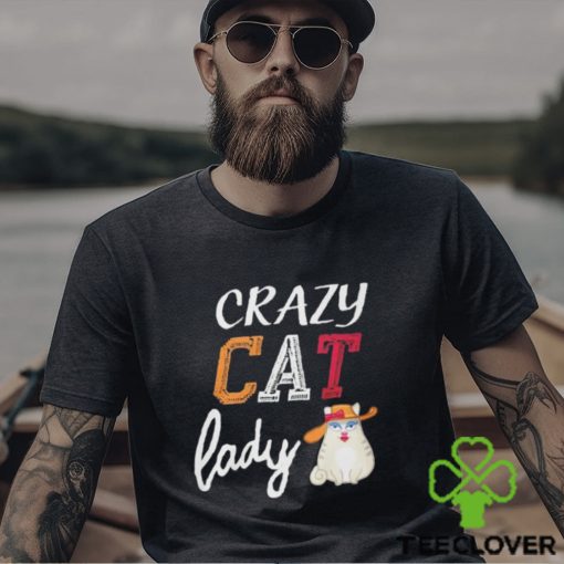 Funny crazy cat lady 2024 hoodie, sweater, longsleeve, shirt v-neck, t-shirt