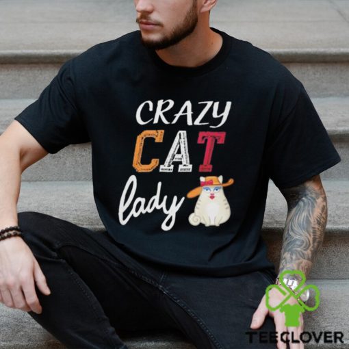 Funny crazy cat lady 2024 hoodie, sweater, longsleeve, shirt v-neck, t-shirt