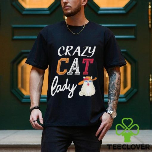 Funny crazy cat lady 2024 hoodie, sweater, longsleeve, shirt v-neck, t-shirt