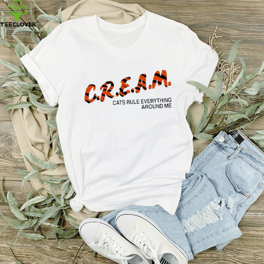 Funny cream cats rule everything about me 2023 shirt Funny cream cats rule everything about me 2023 shirt