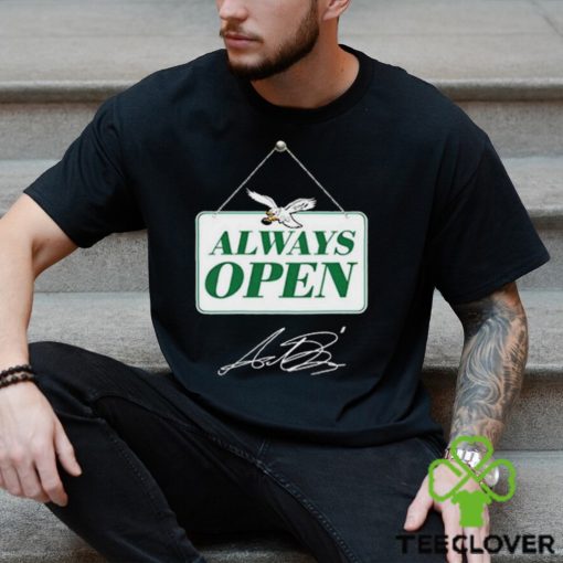 Funny eagles Always Open Shirt