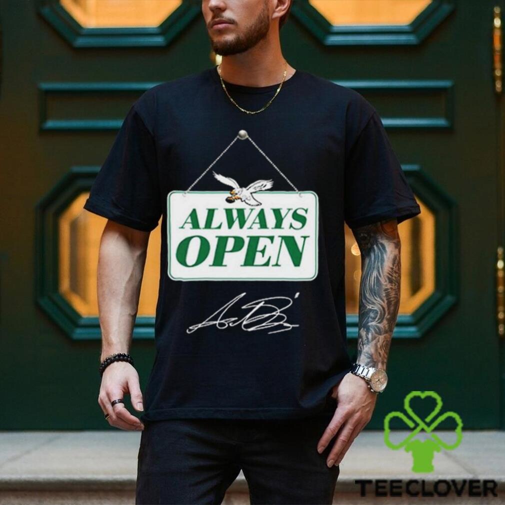 Funny eagles Always Open Shirt Funny eagles Always Open Shirt