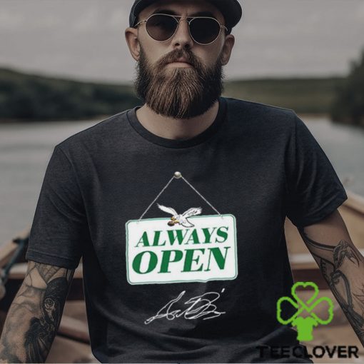 Funny eagles Always Open Shirt