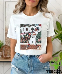 Funny eddie rosario 100 career hits for atlanta braves shirt