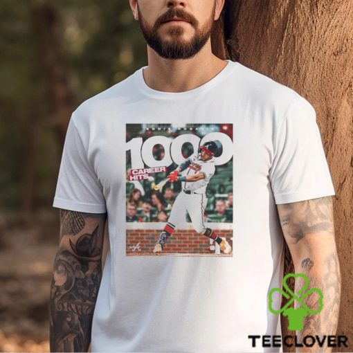 Funny eddie rosario 100 career hits for atlanta braves shirt