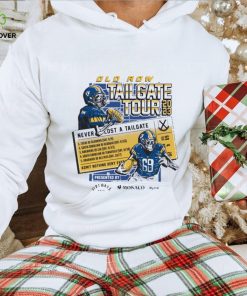 Funny old row tailgate tour 2023 pocket shirt