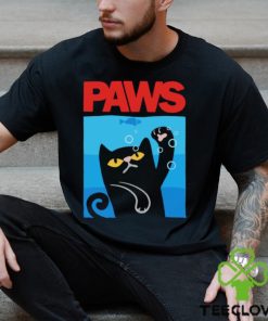Funny paws Cat And Fish shirt