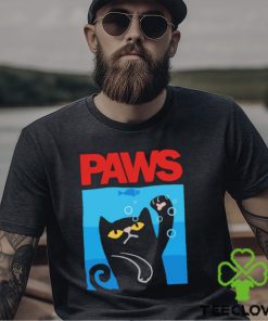 Funny paws Cat And Fish shirt