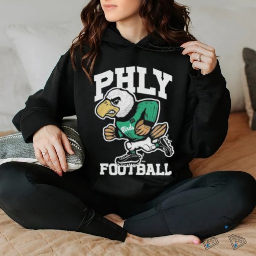 Funny phlylocker Phly Football Kelly Green Tee Shirt