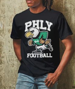 Funny phlylocker Phly Football Kelly Green Tee Shirt