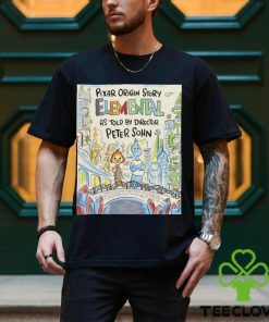 Funny pixar Origin Story Elemental As told by director Peter sohn shirt