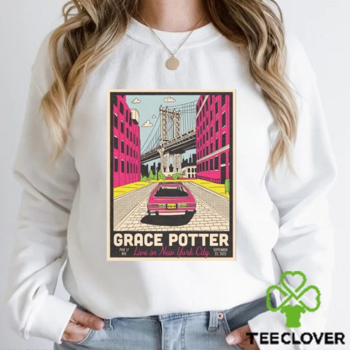 Funny poster Grace Potter The Rooftop at Pier 17 in New York shirt