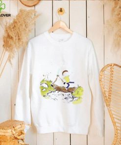 Funny rick and Morty X Calvin and Hobbes hoodie, sweater, longsleeve, shirt v-neck, t-shirt