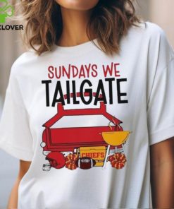 Funny sundays we tailgate Chiefs shirt