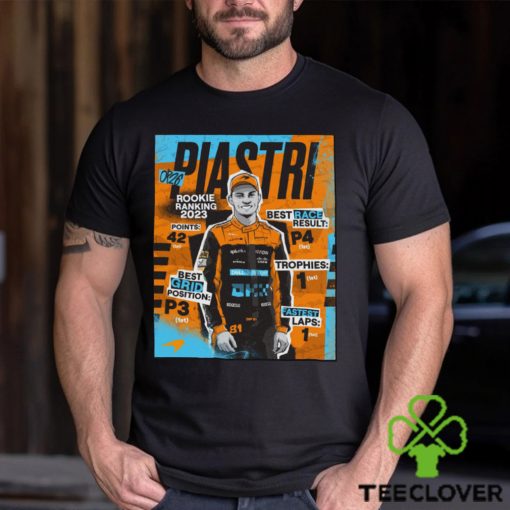 Funny welcome rookie formula 1 oscar piastri mclaren shirt