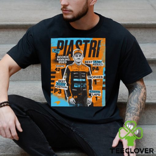 Funny welcome rookie formula 1 oscar piastri mclaren shirt
