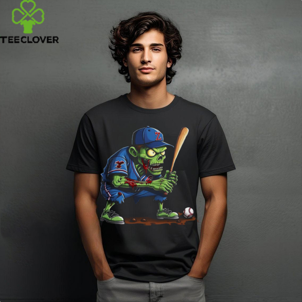 Funny zombie baseball T Shirt Funny zombie baseball T Shirt