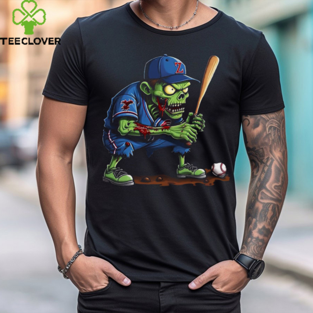 Funny zombie baseball T Shirt Funny zombie baseball T Shirt