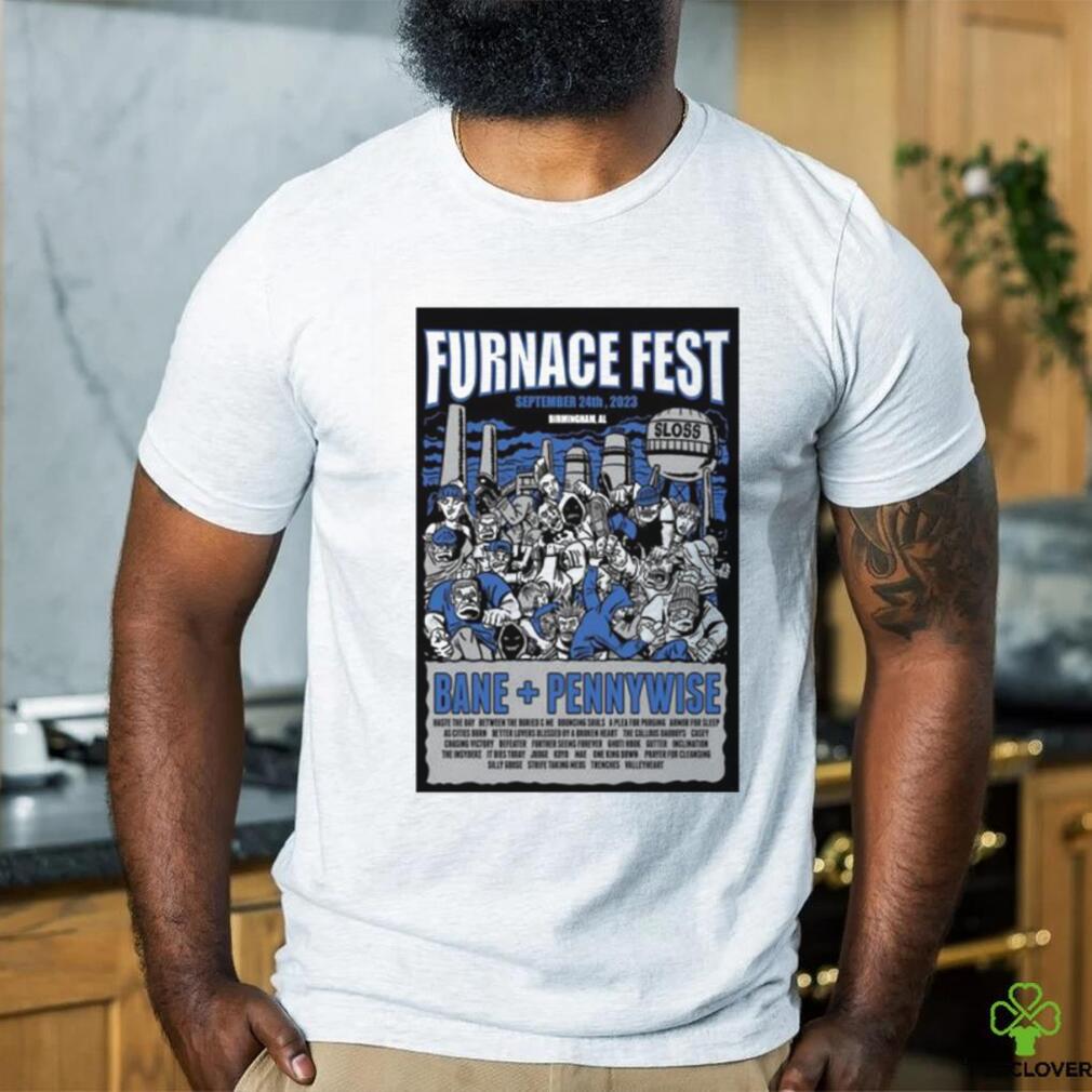 Furnace Fest Sloss Furnace, Birmingham, AL Sep 24 2023 Poster shirt Furnace Fest Sloss Furnace, Birmingham, AL Sep 24 2023 Poster shirt