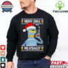 Snoopy Santa hat dead inside but jolly AF Christmas shirt