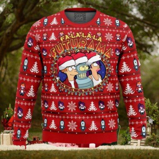 Futurama Ugly Christmas Sweater Unique Gift For Men And Women