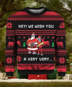Futurama hey we wish you a very very Ugly Christmas sweater