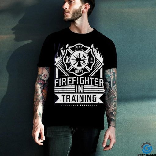 Future Firefighter In Training Thin Red Line Shirt