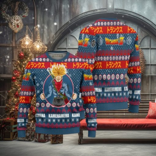 Future Trunks Anime Ugly Christmas Sweater Dragon Ball Z Xmas Gift