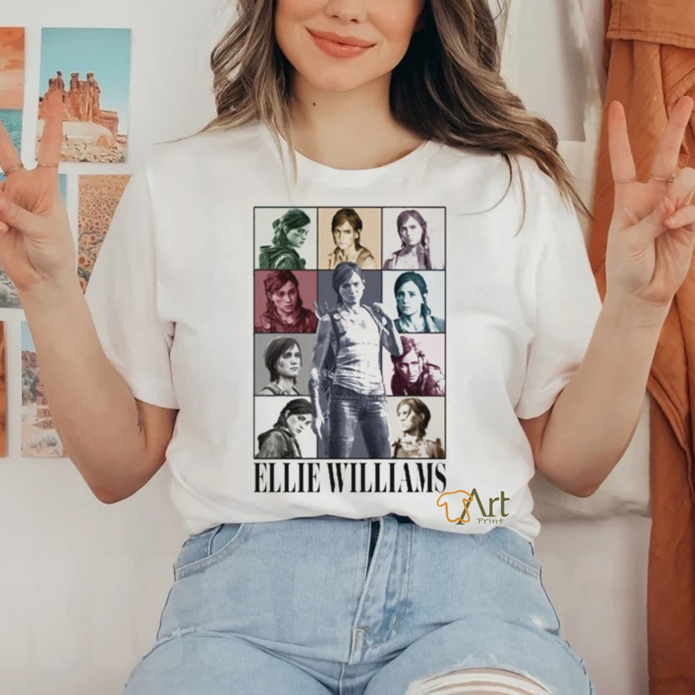 Fuze Print Ellie Williams The Eras Tour T shirt Fuze Print Ellie Williams The Eras Tour T shirt
