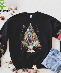 Star War Tree Christmas Chibi Character Shirt 3 Star War Tree Christmas Chibi Character Shirt