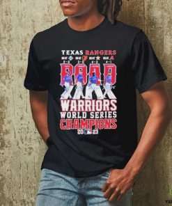 Road Warriors Texas Rangers Abbey Road World Series Champions 2023 Signatures Shirt