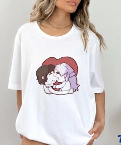 Fyolaoi Sigzai Sigma And Dazai Kissing Shirt 1 Fyolaoi Sigzai Sigma And Dazai Kissing Shirt