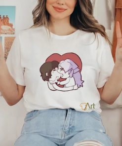 Fyolaoi Sigzai Sigma And Dazai Kissing Shirt 2 Fyolaoi Sigzai Sigma And Dazai Kissing Shirt