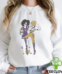 G III 4Her By Carl Banks Heather Gray Minnesota Vikings Football Girls T Shirt