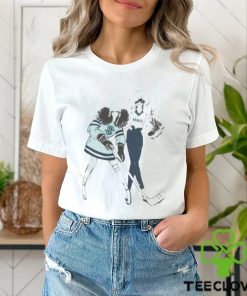 G III 4Her By Carl Banks White Seattle Kraken Hockey Girls Tee Shirt