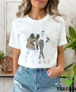 G III 4Her By Carl Banks White Vegas Golden Knights Hockey Girls T Shirt