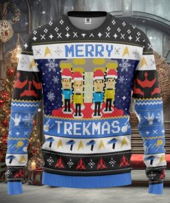 Merry Trekmas Ugly Christmas Sweater