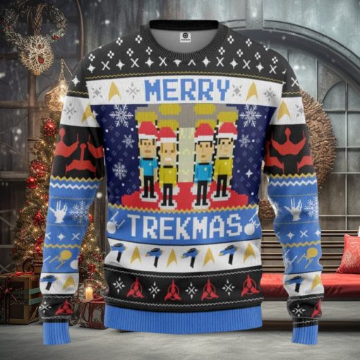 Merry Trekmas Ugly Christmas Sweater