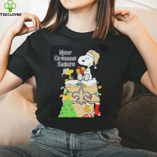 Christmas Snoopy New Orleans Saints Shirt