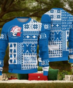 GCK Lions Unisex National League Und Swiss League 3D Ugly Christmas Sweaters For Fans Gift