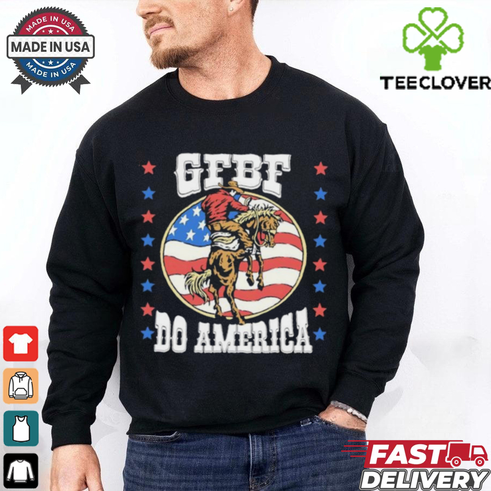 GFBF do America horses USA flag shirt GFBF do America horses USA flag shirt