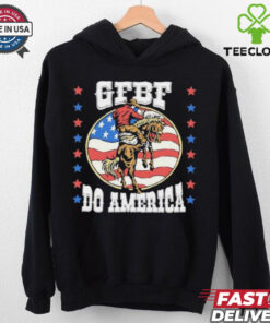 GFBF do America horses USA flag shirt
