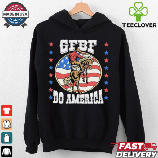 GFBF do America horses USA flag shirt