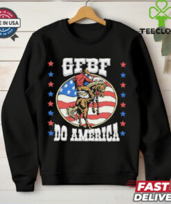 GFBF do America horses USA flag shirt