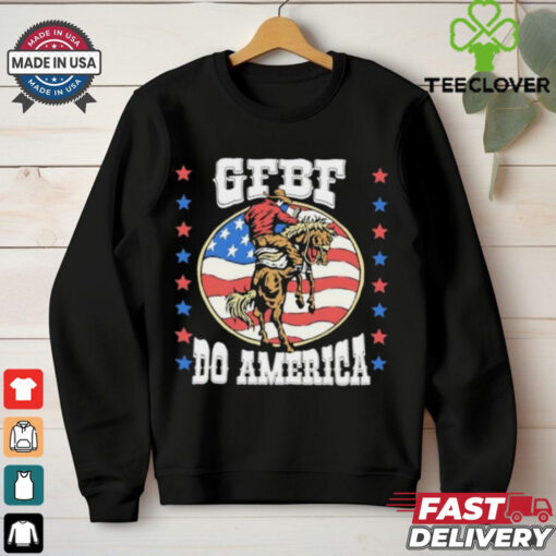 GFBF do America horses USA flag shirt