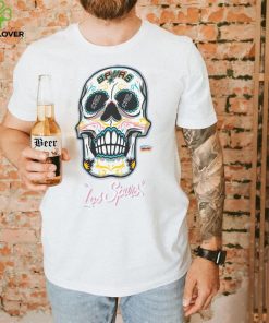 San Antonio Spurs Mitchell & Ness Hardwood Classics Sugar Skull Hometown T Shirt